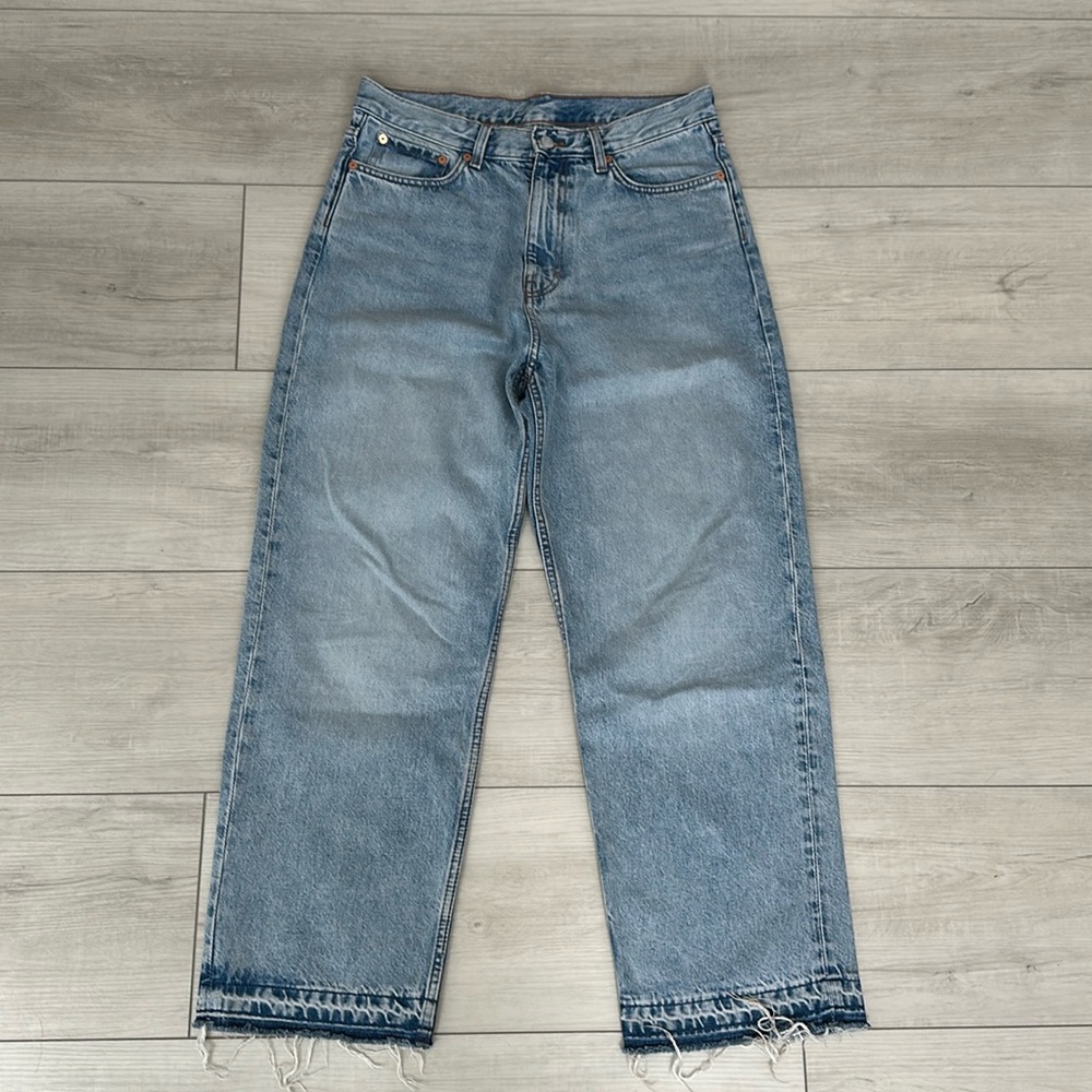 Weekday galaxy loose straight jeans
